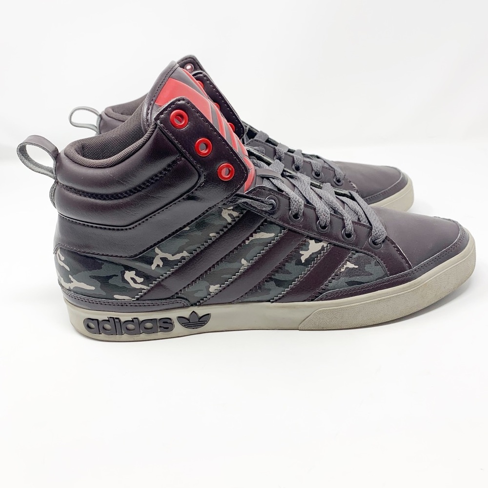 Adidas originals top court hi camo three stripes - Picture 3 of 8